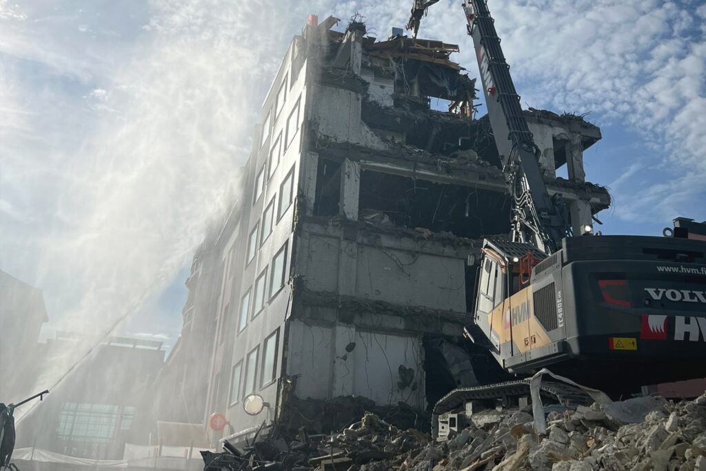 Purkamisen kierrätysaste yli 90 prosenttiin